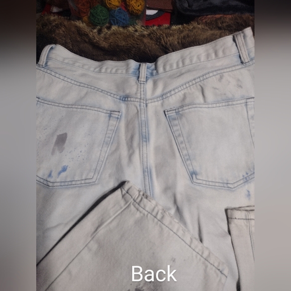 Current Mood Paint the Town Mom Jeans/ Button Fly/ NWOT/ SZ XL/ Cotton - Picture 13 of 16